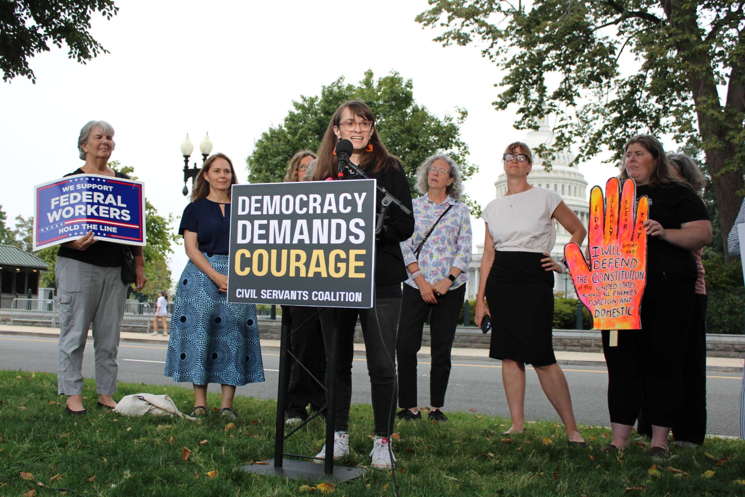 Under threat of RIFs and a government shutdown, some federal employees ‘not buying it’