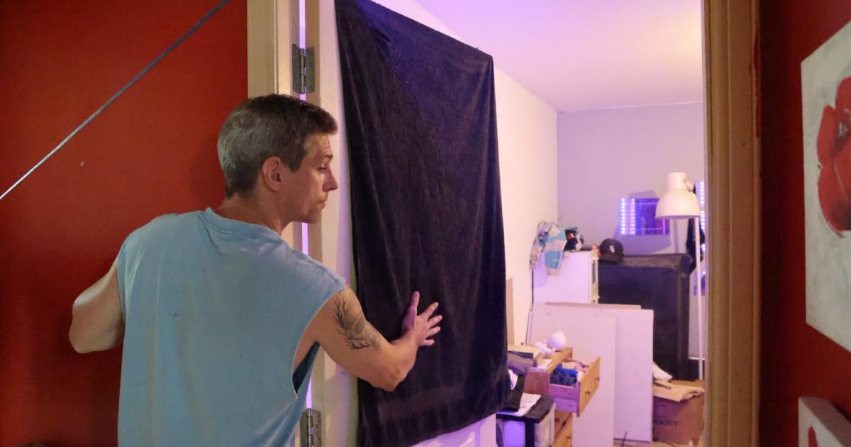 Greenock tenant 'under attack' from swarms of thousands of wasps in his flat