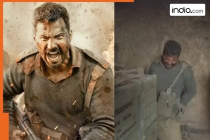 Amid Border 2 success, Varun Dhawan shares shocking BTS video where he suffers painful injury – Watch viral video