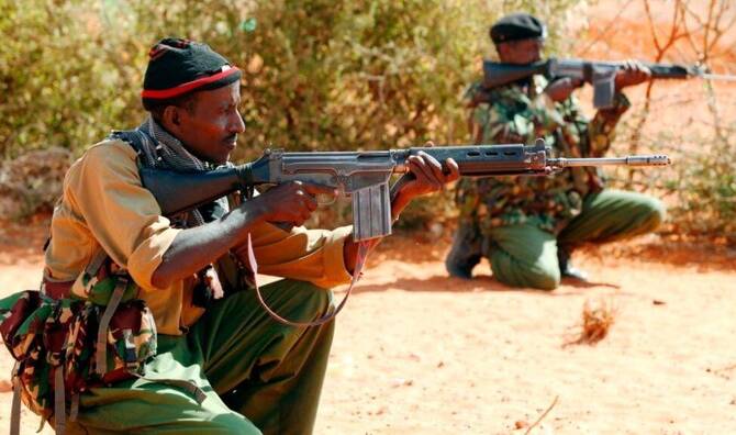 Five Kenyan security officers killed in suspected Al-Shabab attack near Somalia border