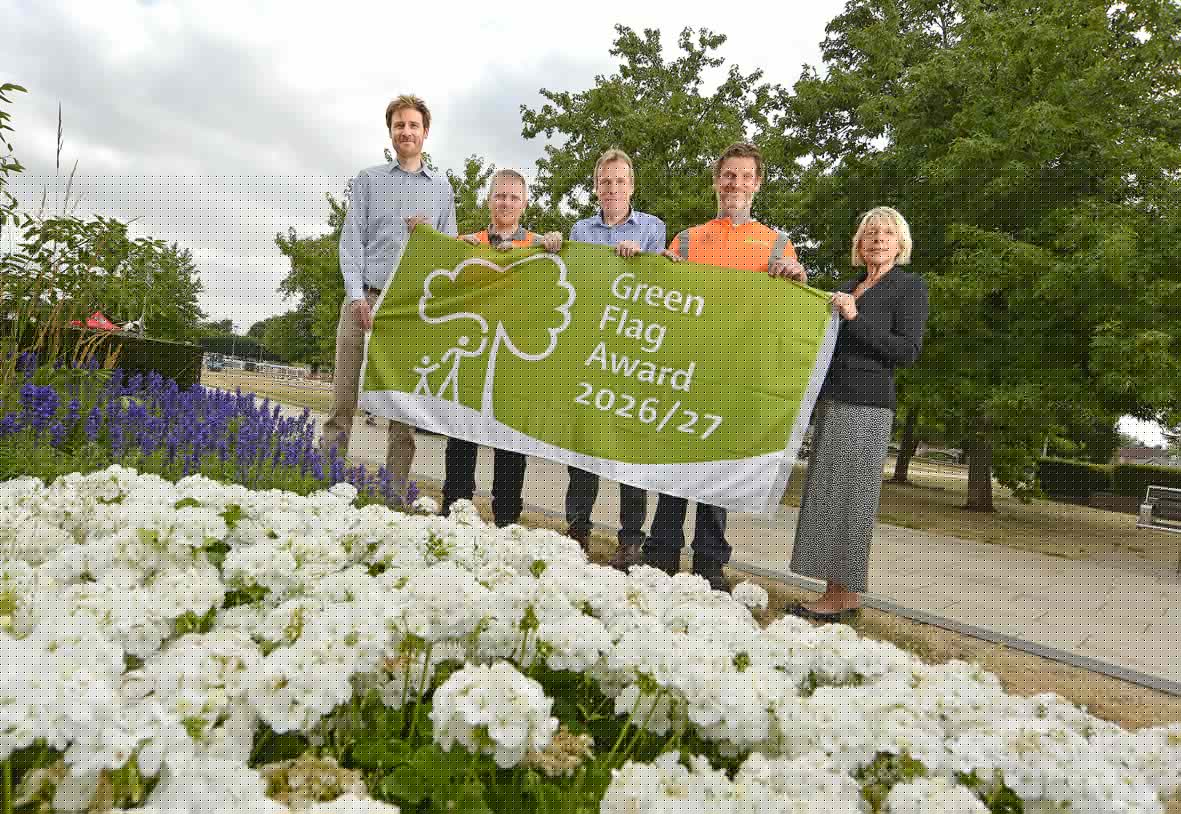 Bancroft Gardens in Stratford awarded a Green Flag again