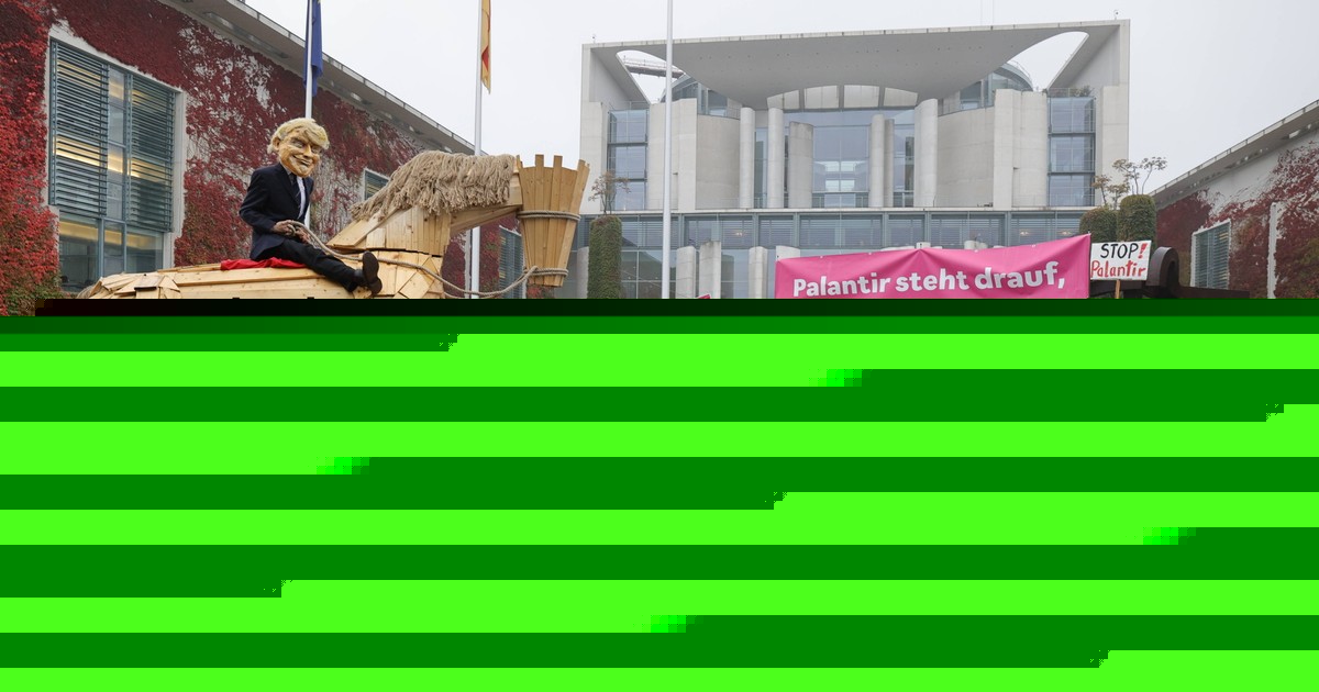 Trudny odwyk od Palantiru.  "Zachodni politycy powinni się zastanowić"