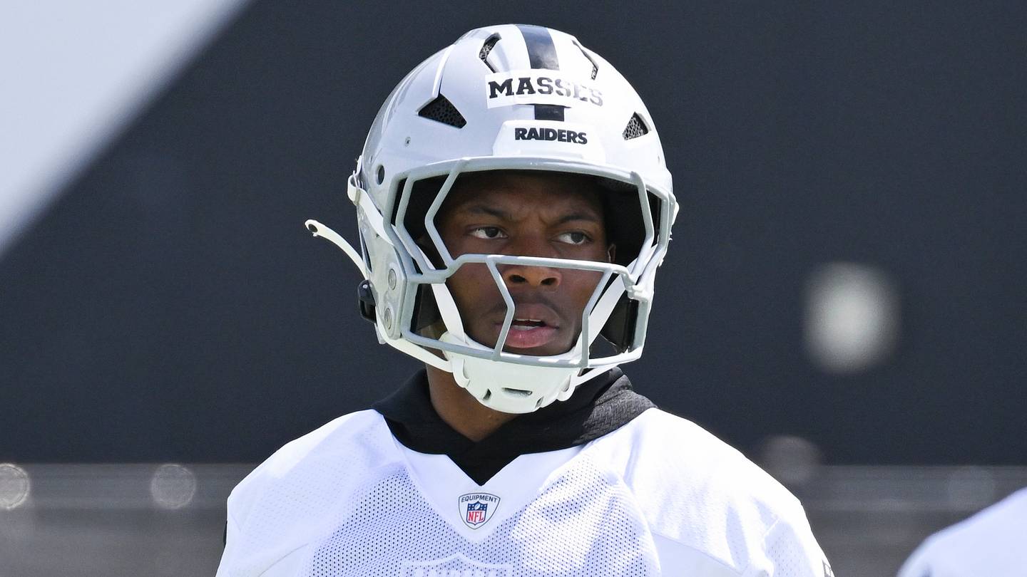 Raiders CB Hezekiah Masses gets a lofty comparison from LV coach Joe Woods