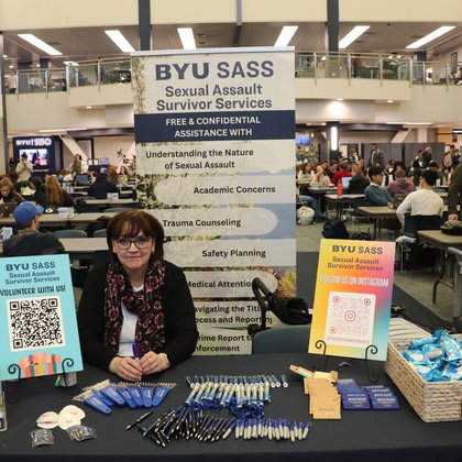 BYU hosts Sexual Assault Awareness Week booths
