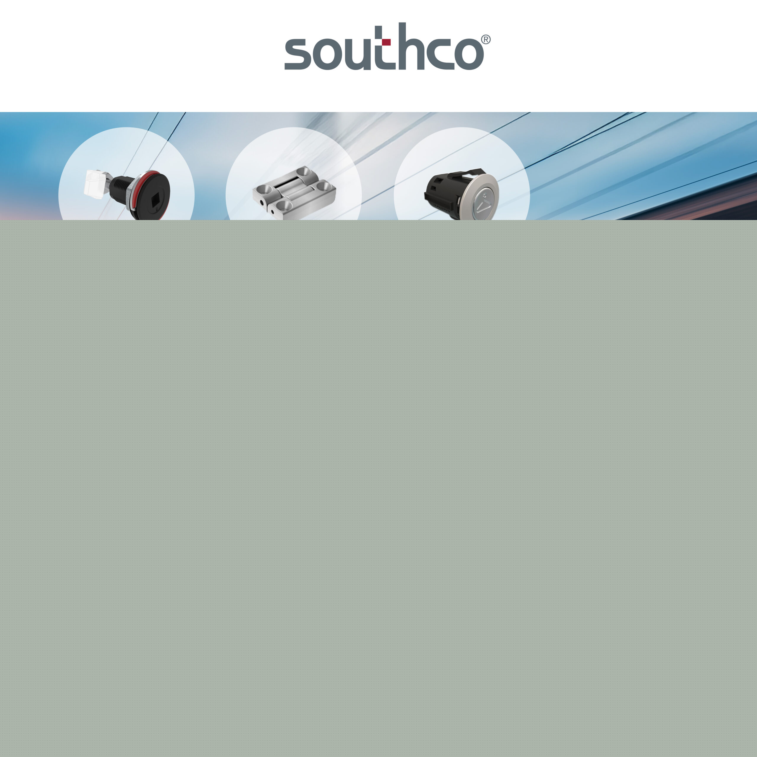 Southco Access Hardware for Rail Security and Passenger Comfort at InnoTrans