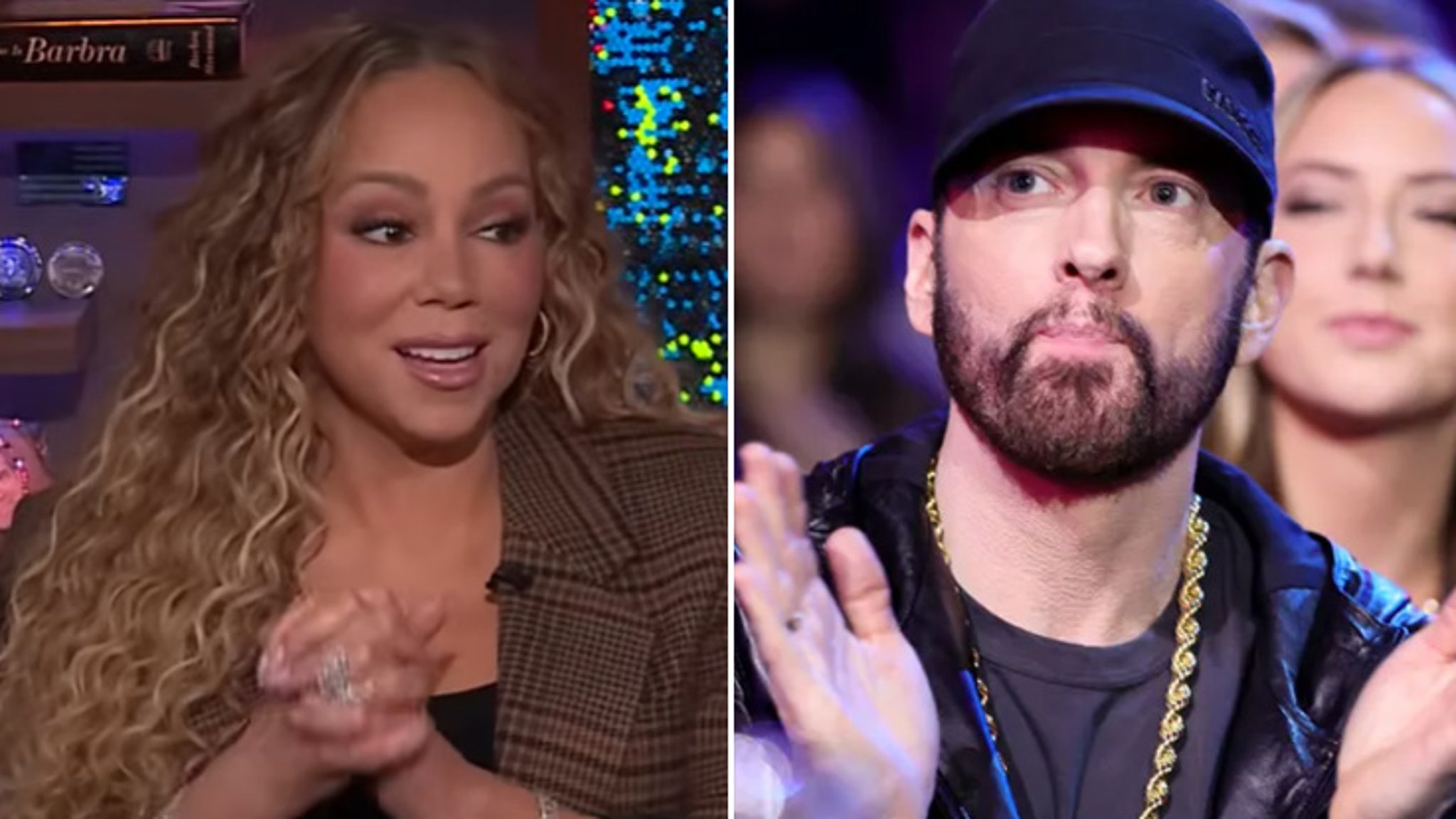 Mariah Carey Asked What Ignited Eminem Feud, Addresses J.Lo Shade & Nick Cannon