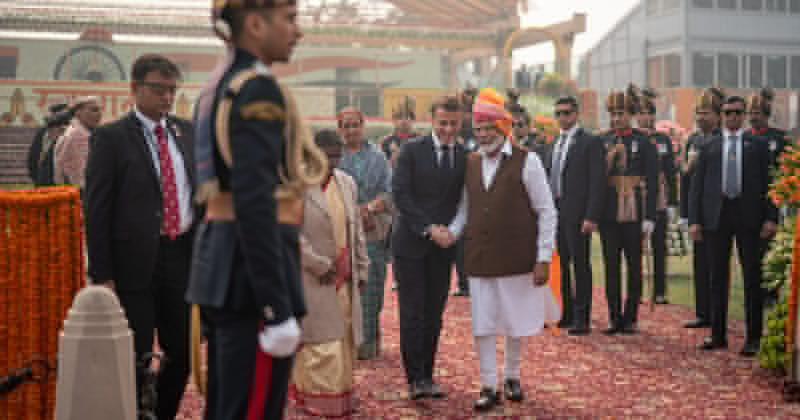 Visite d'État en Inde.