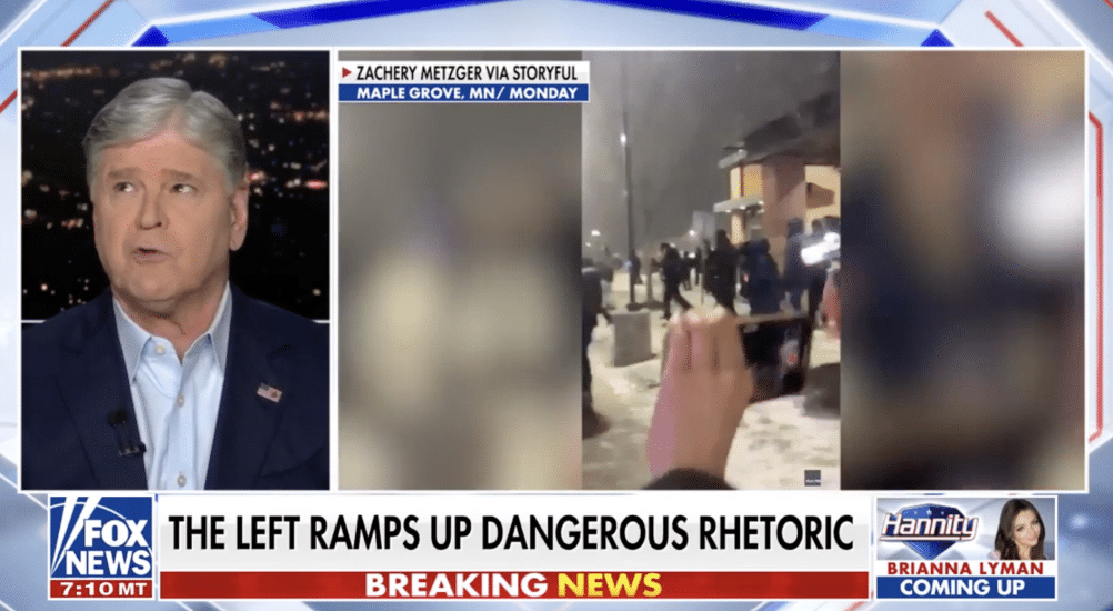 HANNITY MONOLOGUE: ‘This Dangerous Rhetoric is Non-Stop’ [WATCH]