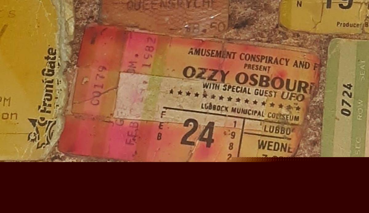 The Night Ozzy Osbourne Brought the Diary of a Madman Tour to Lubbock