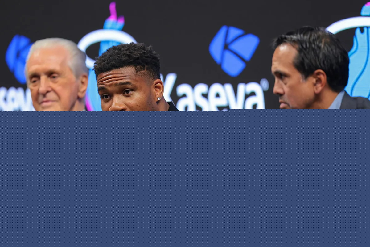 Miami Heat's Giannis Antetokounmpo Has Ultimate Respect For Pat Riley