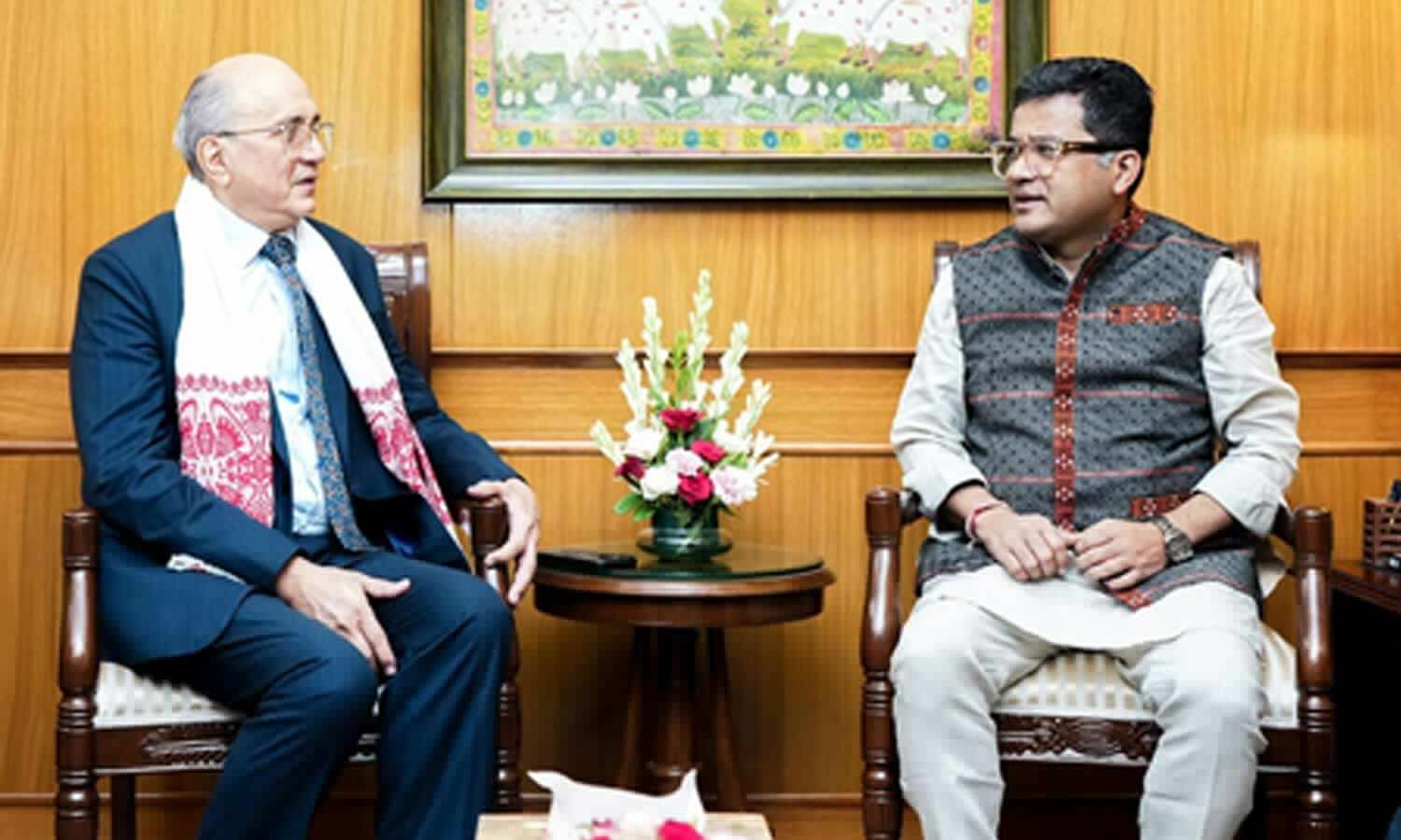 MoS Margherita meets El Salvador's envoy, lauds his contribution to strengthening ties