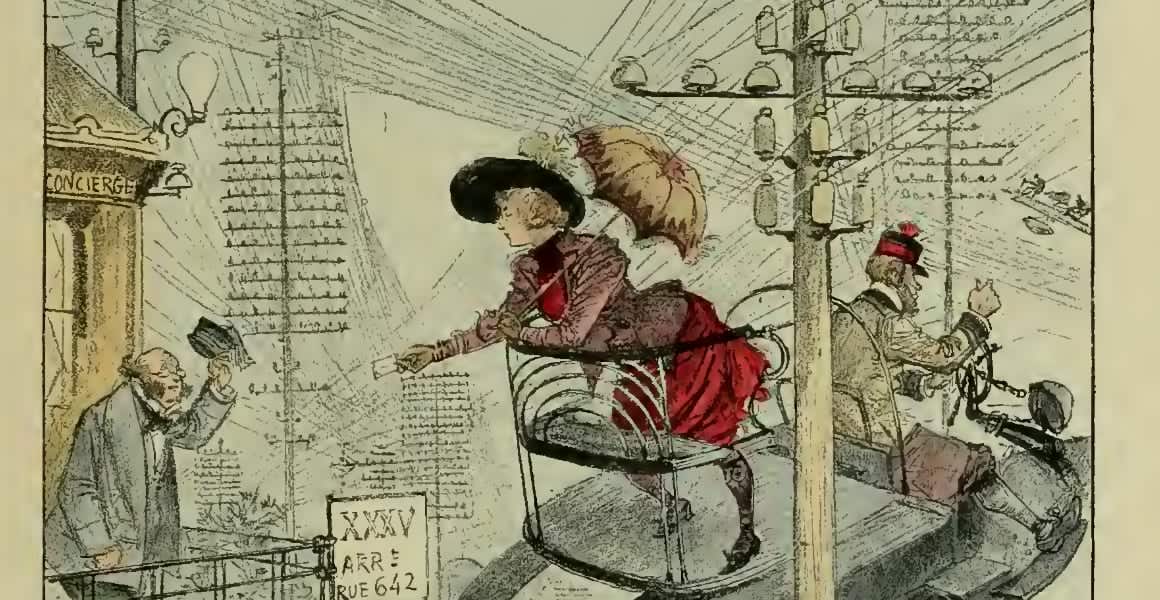 Albert Robida's Electric Life
