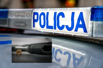 Wystrzał broni na policji. Wcześniej raniono z niej dwulatkę