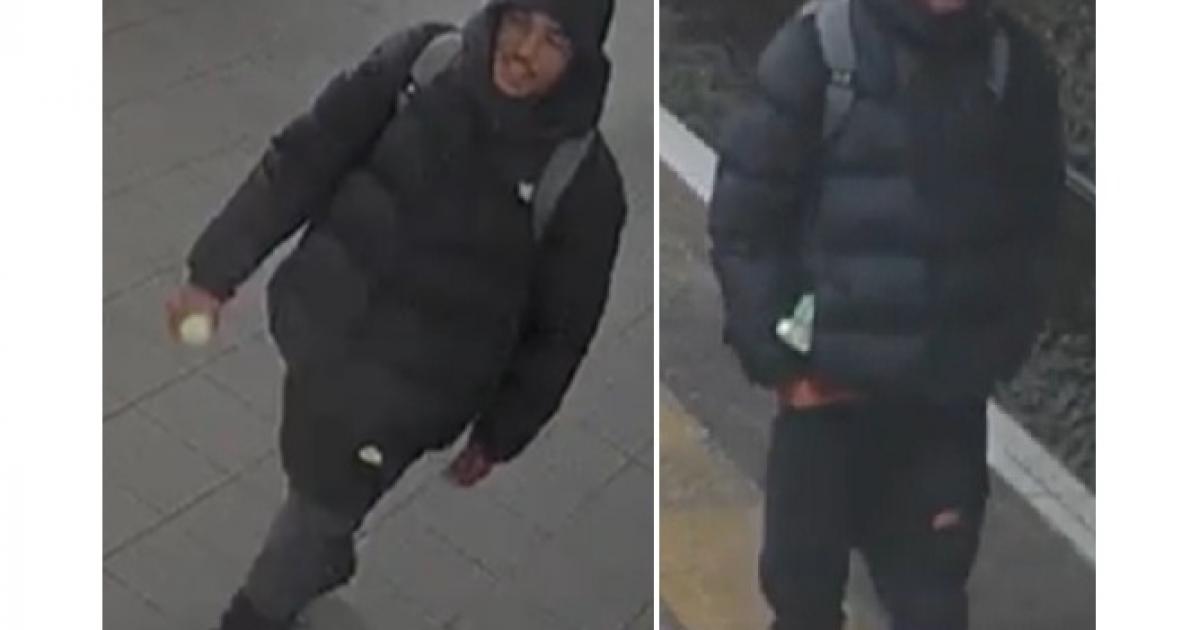 CCTV image released as man is seen 'masturbating' on train
