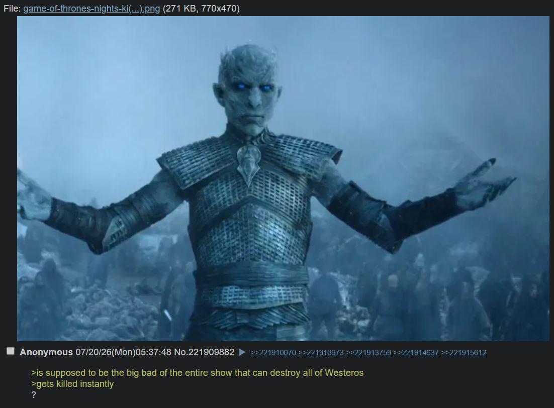 Greentext Stories - Anon on the White Walkers | /r/Greentext
