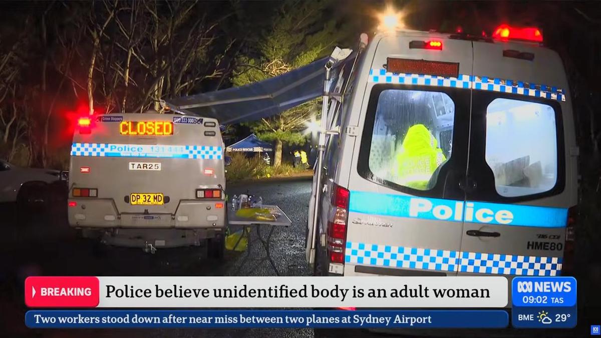 Roadside remains found in suitcase not human