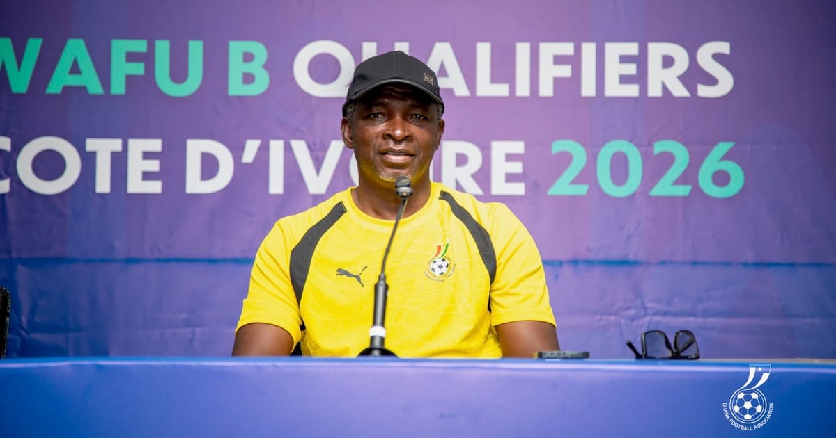 Maxwell Konadu targets defensive improvement as Black Satellites prepare for Burkina Faso test