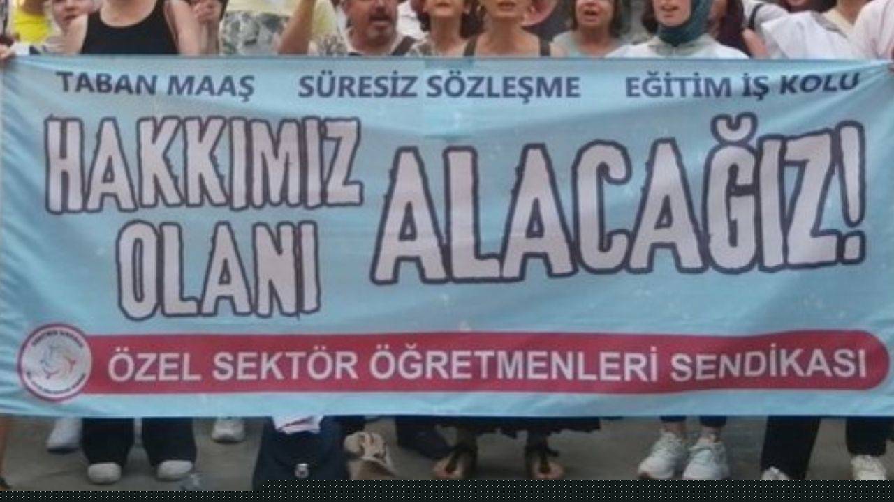 Özel sektör öğretmenleri için kritik toplantı: Talepleri neler?