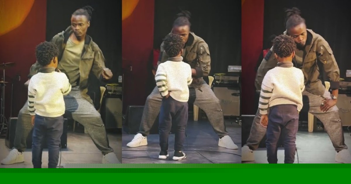 The son JULIANI fathered with CS MUTUA’s ex-wife LILLIAN NG’ANG’A is already an upcoming artist - He shares cute father-son moments (WATCH)