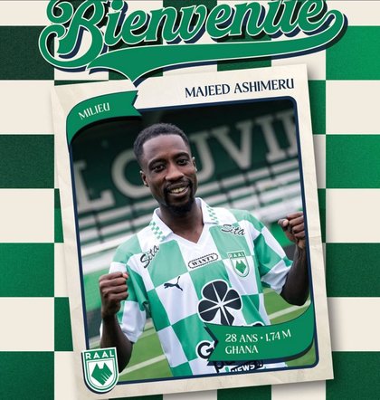 Majeed Ashimeru joins RAAL La Louvière on season-long loan from Anderlecht