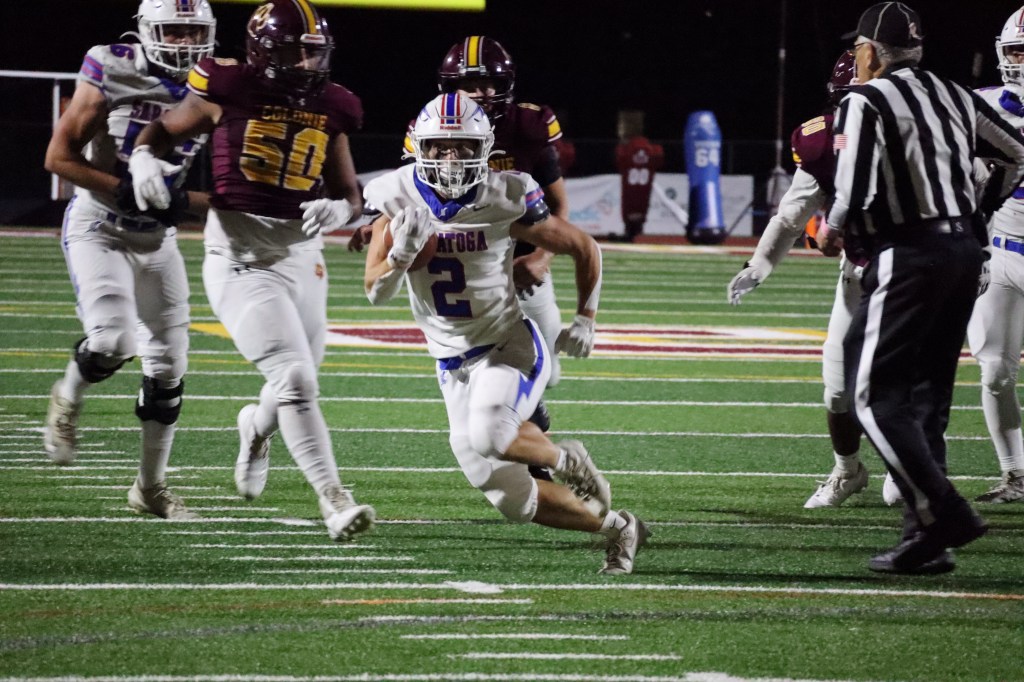 HIGH SCHOOL FOOTBALL: Saratoga Springs staves off Colonie for gritty win
