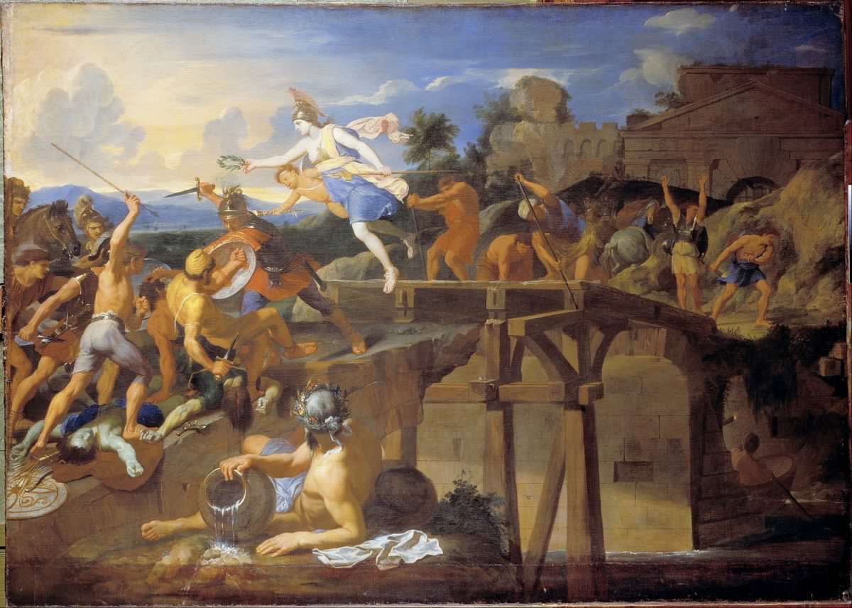 Painting legendary self-sacrifice: Did Horatius Cocles save Rome?