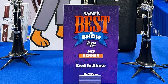 Fox Products’ Model 5800 Clarinet Wins Best in Show At The NAMM Show 2026