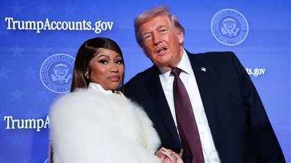 Nicki Minaj und Donald Trump: Freundschaft bis in die Fake-Fingerspitzen