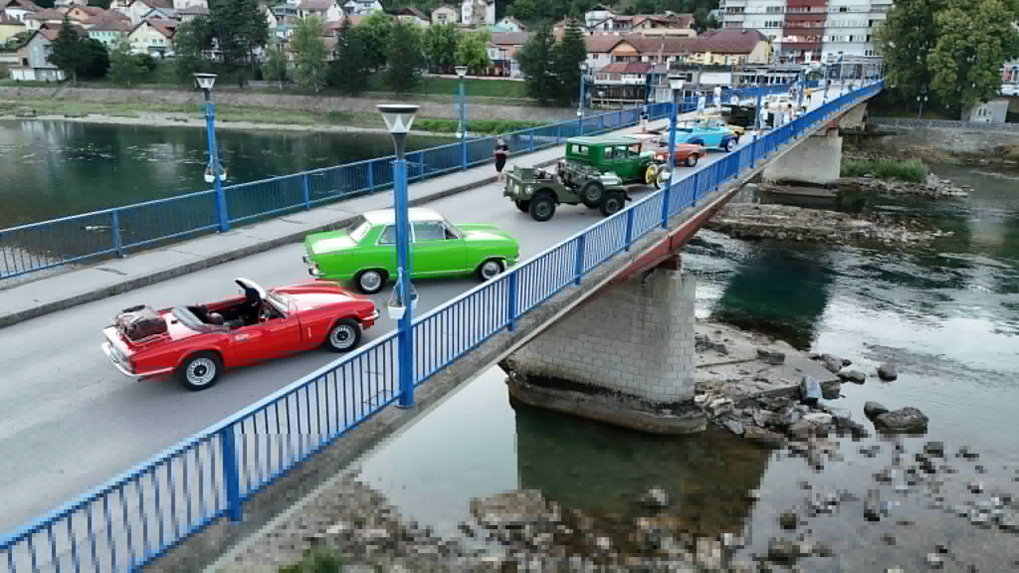 Goražde hosts first classic car gathering