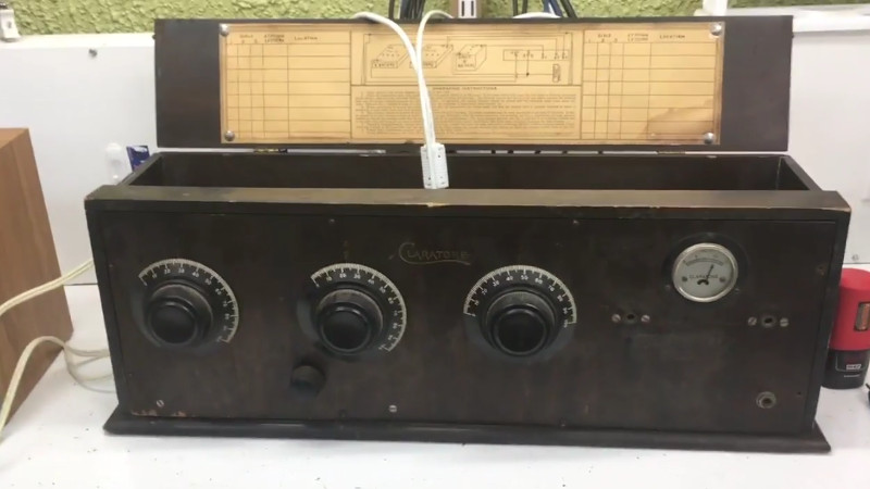 Comment on 1920’s Claratone Radio Runs Windows 10 by ElectroPaint