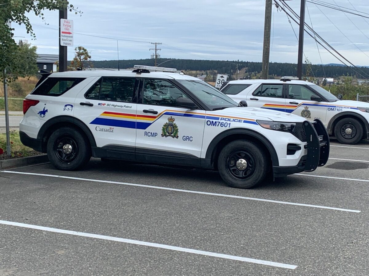 2 vehicle collision on Highway 97 at Horse Lake Road sent 1 person to hospital