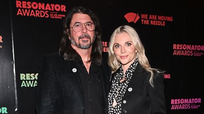 Dave Grohl and Olivia Rodrigo Wear “ICE OUT” Pins at Grammy Week Events