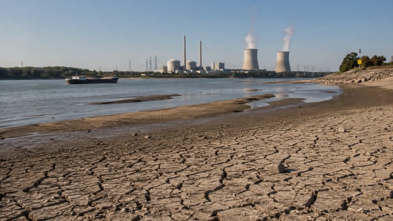 Europe's Drying Rivers Expose a New Threat to Energy and Maritime Supply Chains