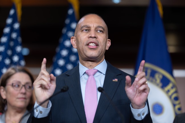Yikes: This Threat to Kristi Noem From Hakeem Jeffries Isn't Toning Down the Temperature at All