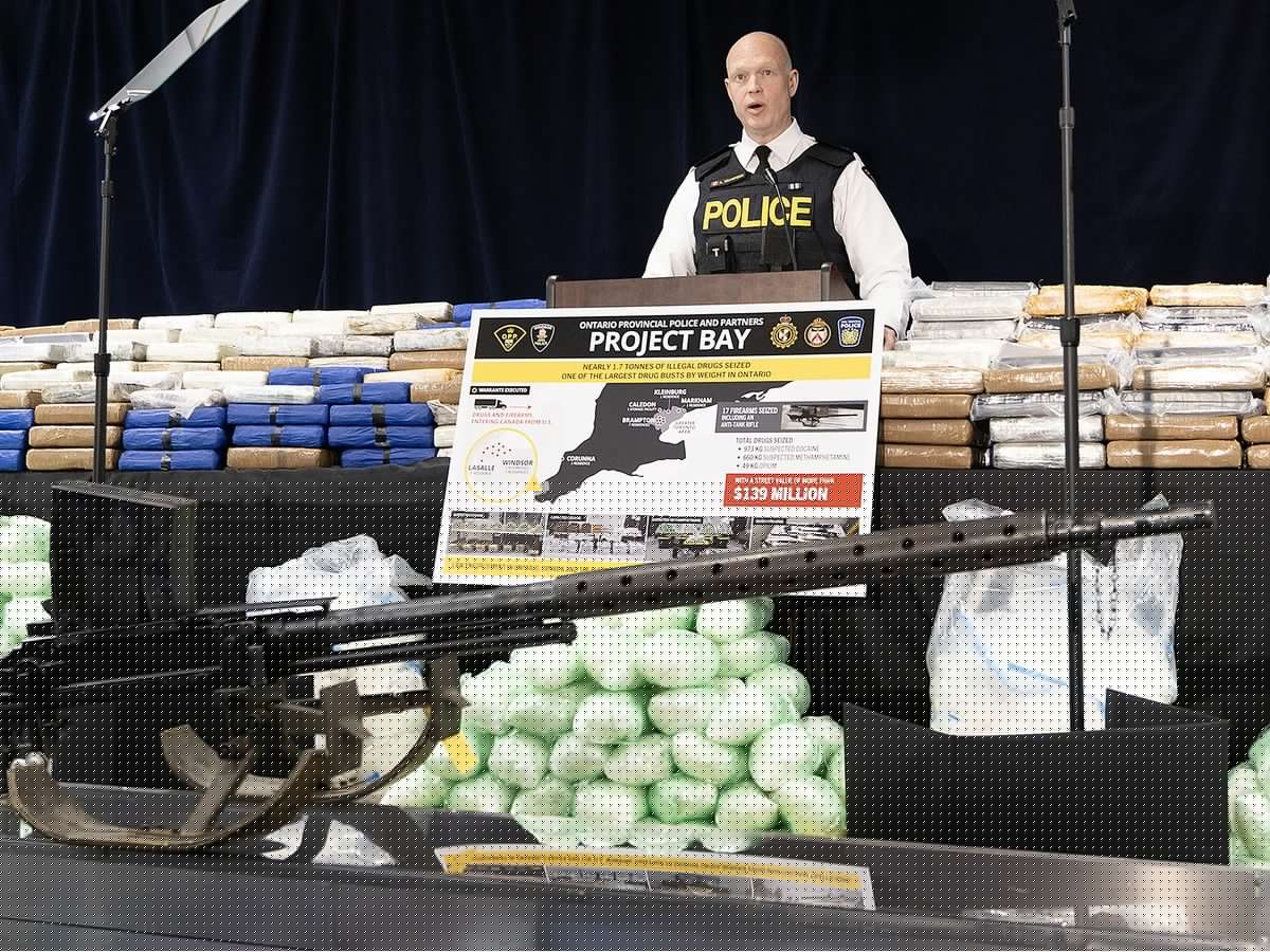 Updated: Windsor-led international investigation seizes 1.7 tonnes of drugs in massive Ontario bust