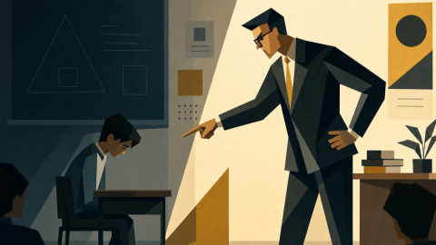 When the Teacher Is the Bully
