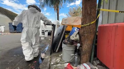 State and city team up to clear out homeless encampment in South LA