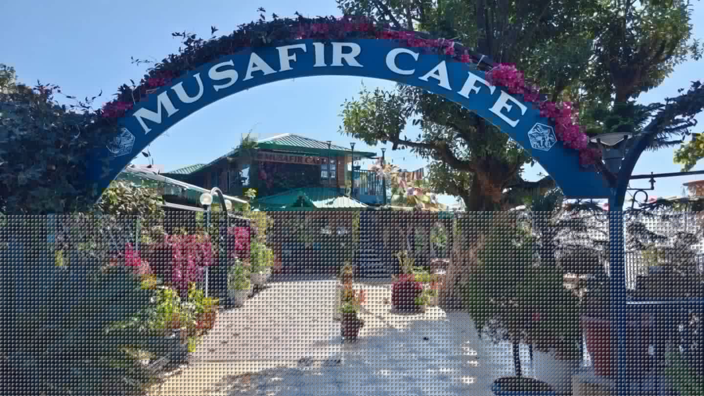 Where is Vikrant Massey's Musafir Cafe located in real life?