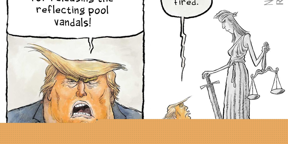 Trump takes aim at the true Reflecting Pool culprit