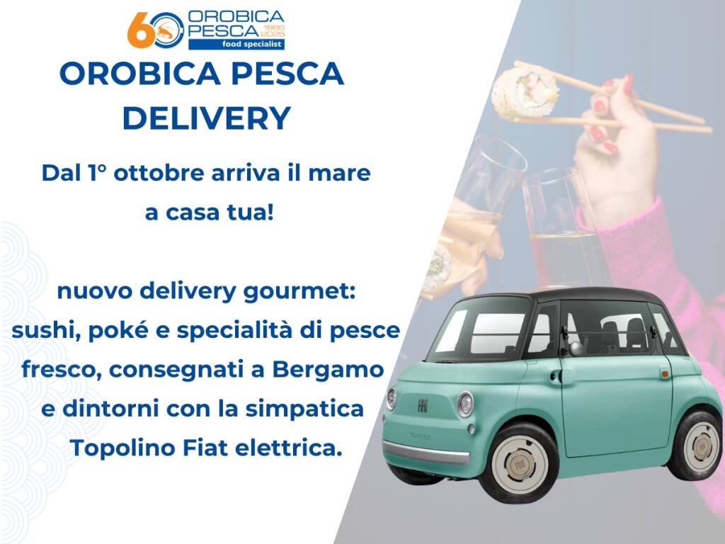 A Bergamo arriva il delivery di mare firmato Orobica Pesca