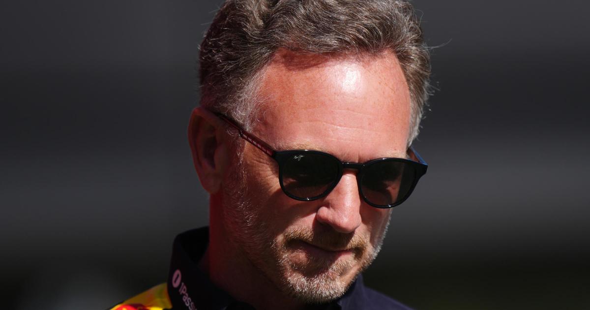 Christian Horner pictured at meeting ahead of new Formula 1 role
