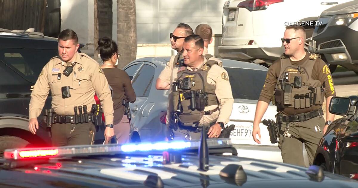 Riverside County sheriff's deputies shoot person while responding to mental health crisis