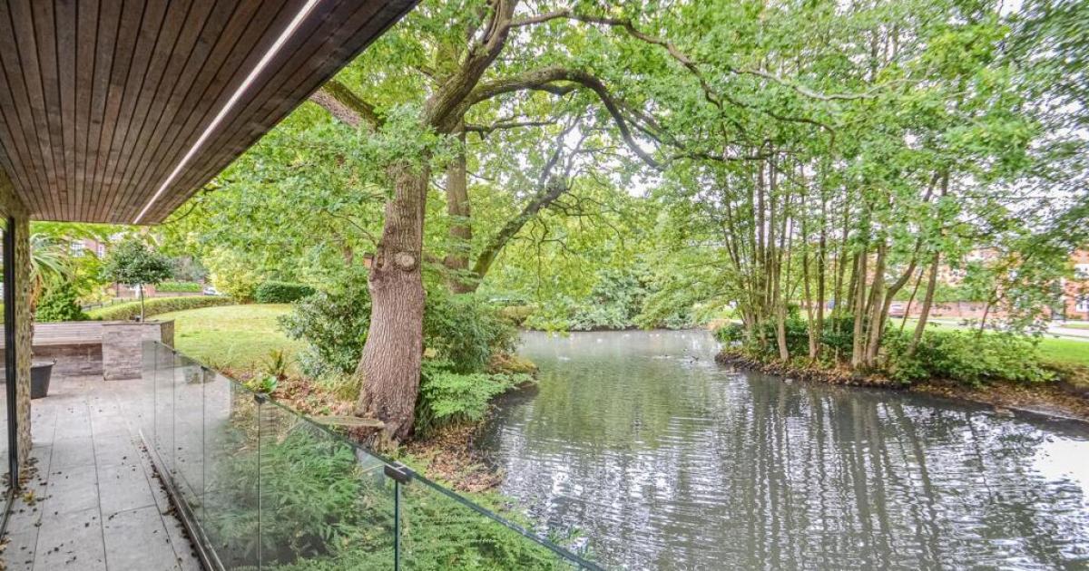 Inside the £1.2 home in Warrington with a duck pond, gym, cinema room and bar
