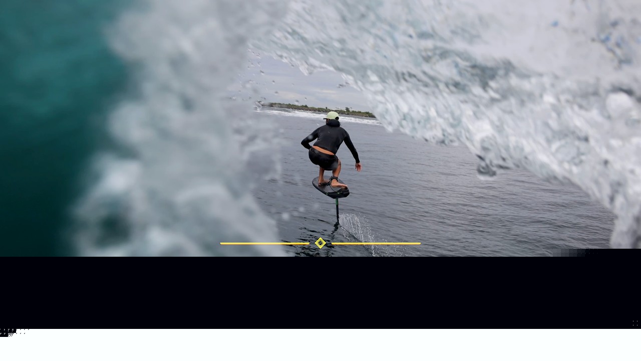 SUP Tonic: Mister Bennetts and Azza Smith Indo Reef Foil Session