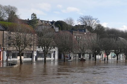 Further rain warnings issued for Ireland as clean up under way at flood-hit town