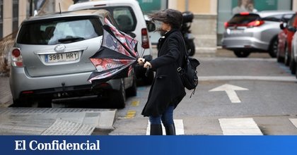 Una masa polar que entrará por el norte dejará el viernes precipitaciones y fuerte viento