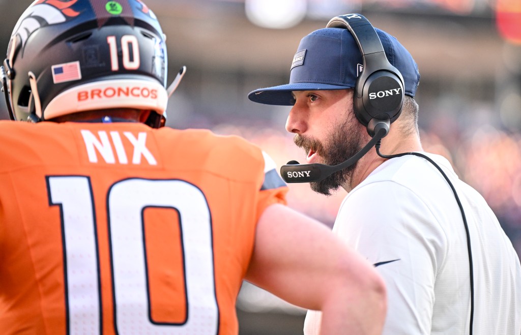 Broncos’ QBs coach Davis Webb withdraws from Raiders’ coaching search, source confirms