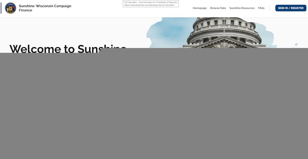 Your Right to Know: State Campaign Finance Site a Big Improvement