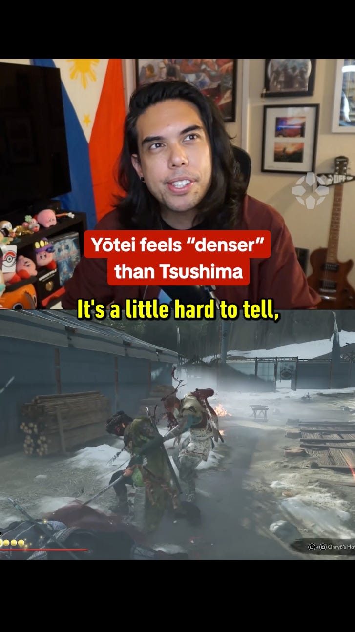 How Ghost of Yotei's Map Compares to Tsushima's