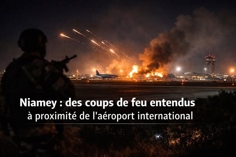 Niger : Des tirs et détonations entendus dans la nuit à l’aéroport de Niamey